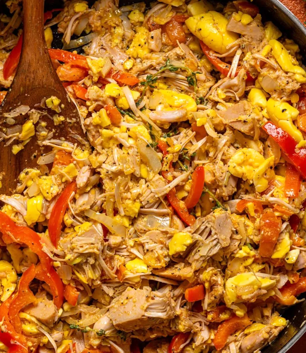 Ackee et morue salée (ackee & saltfish)