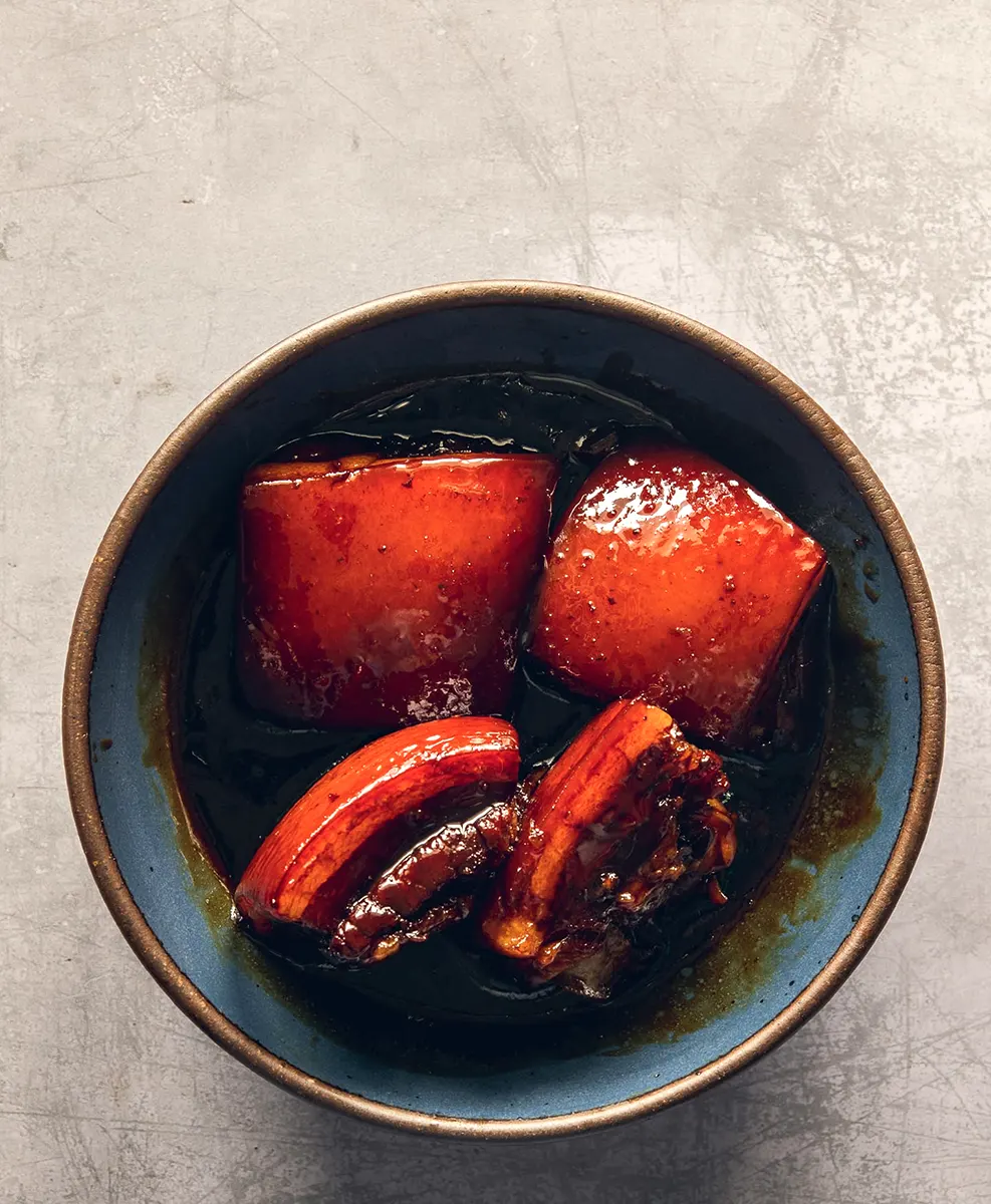 Porc Dongpo braisé (dōng pō ròu)