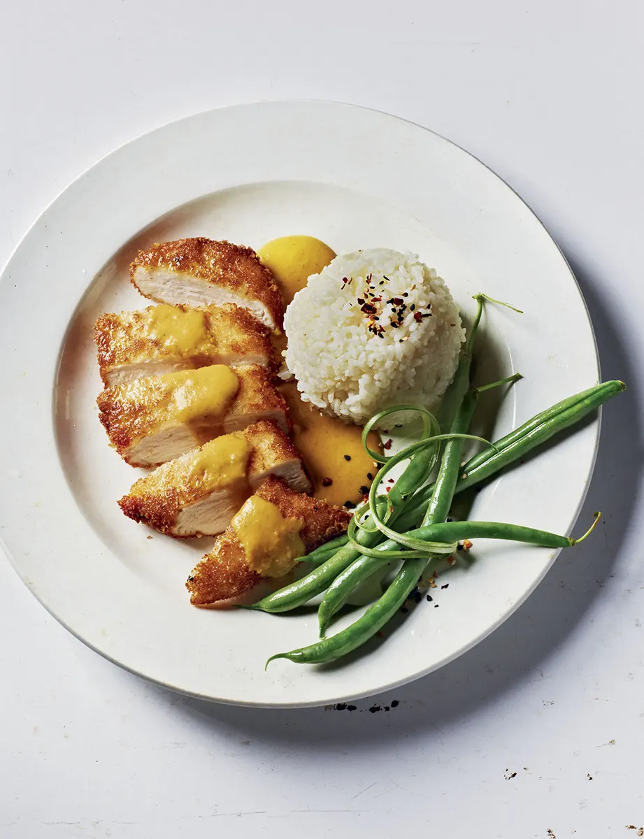 Katsu curry au poulet (ou aubergine)