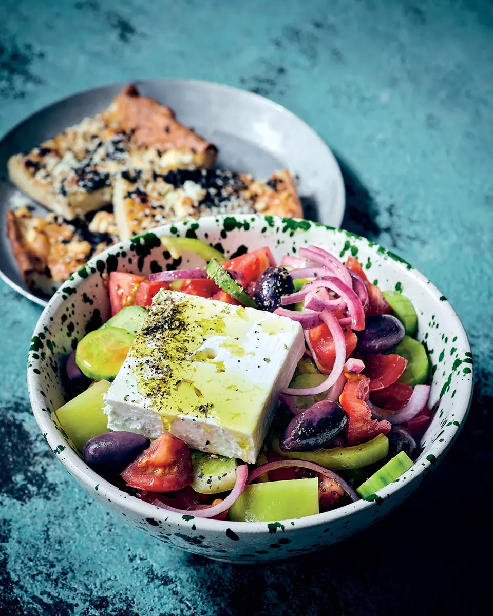 Salade grecque (Horiatiki salata)