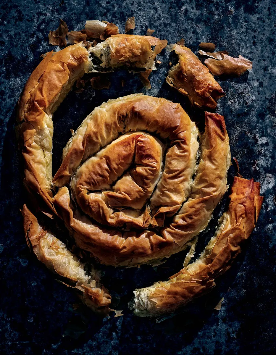 Tarte au fromage (tiropita)