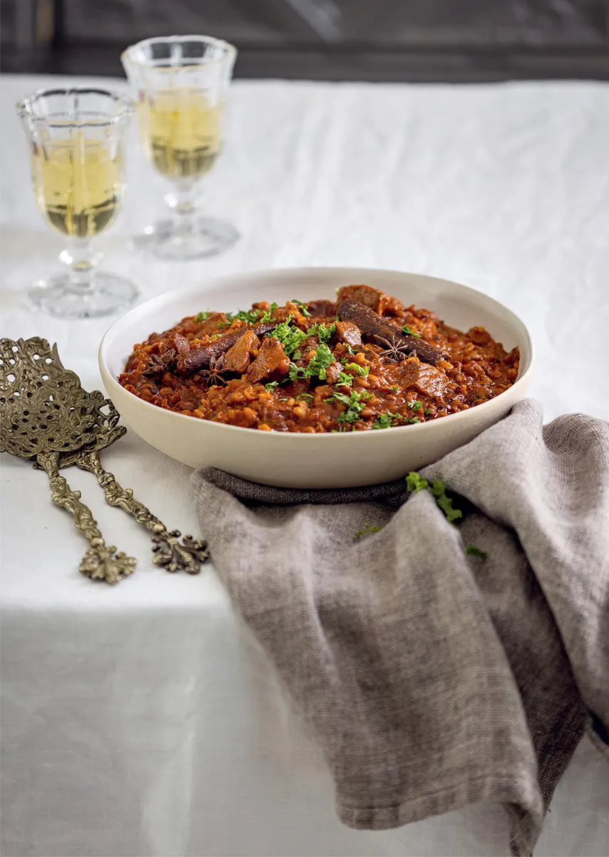 Bœuf à la marocaine